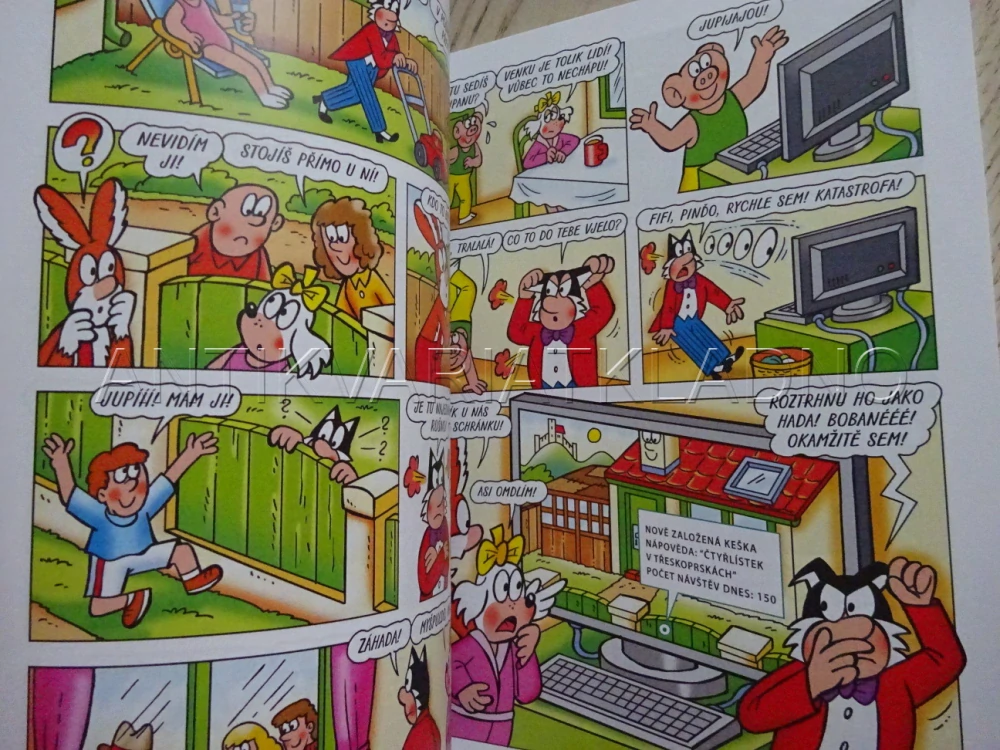 ČTYŘLÍSTEK 755-756 - BOBÍK KAČEREM
