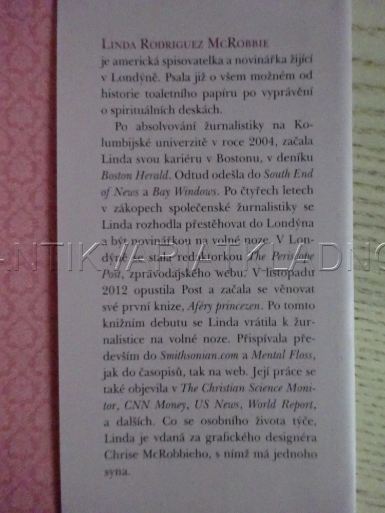 AFÉRY PRINCEZEN, PRAVDIVÉ PŘÍBĚHY, LINDA RODRIGUEZ MCROBBIE, **an