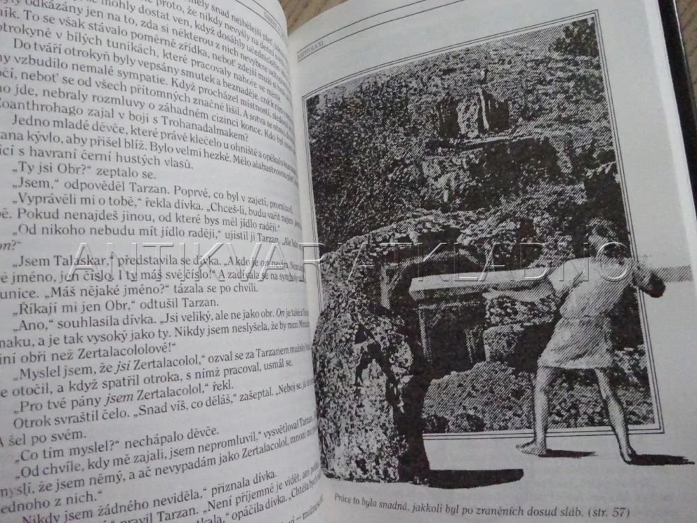 TARZAN A TRPASLIČÍ LIDÉ, DOBRODRUŽSTVÍ LORDA GREYSTOKA, EDGAR RICE BURROUGHS, **an