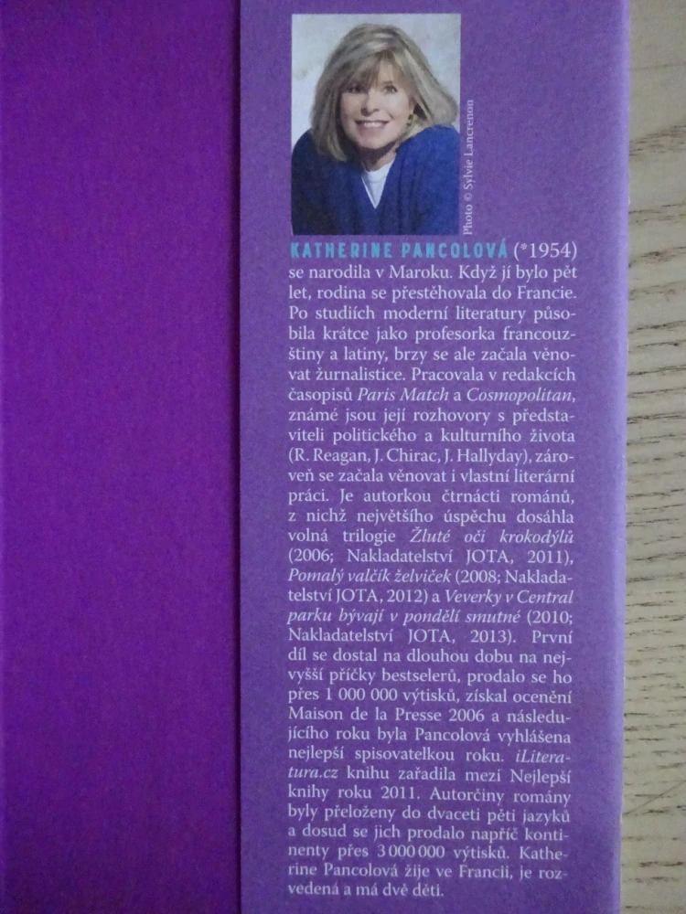 VEVERKY Z CENTRAL PARKU BÝVAJÍ V PONDĚLÍ SMUTNÉ, KATHERINE PANCOLOVÁ, **an