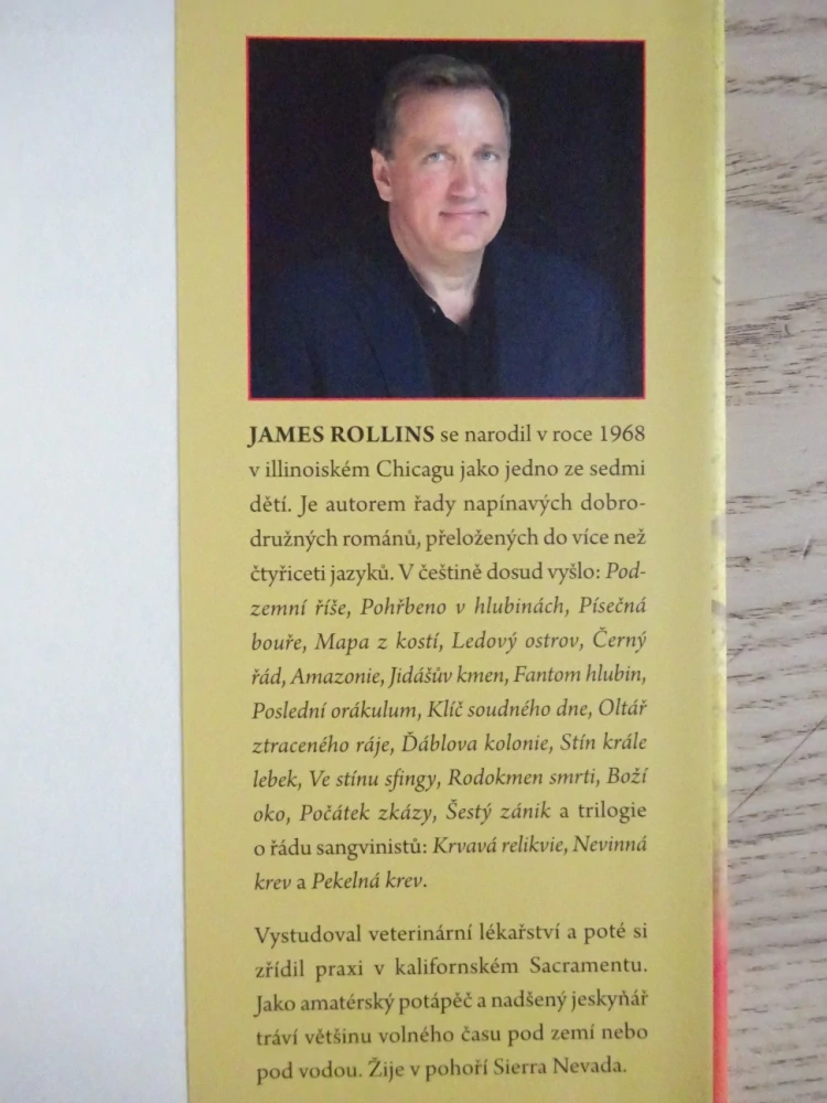 ČERNÝ ŘÁD, JAMES ROLLINS, **an