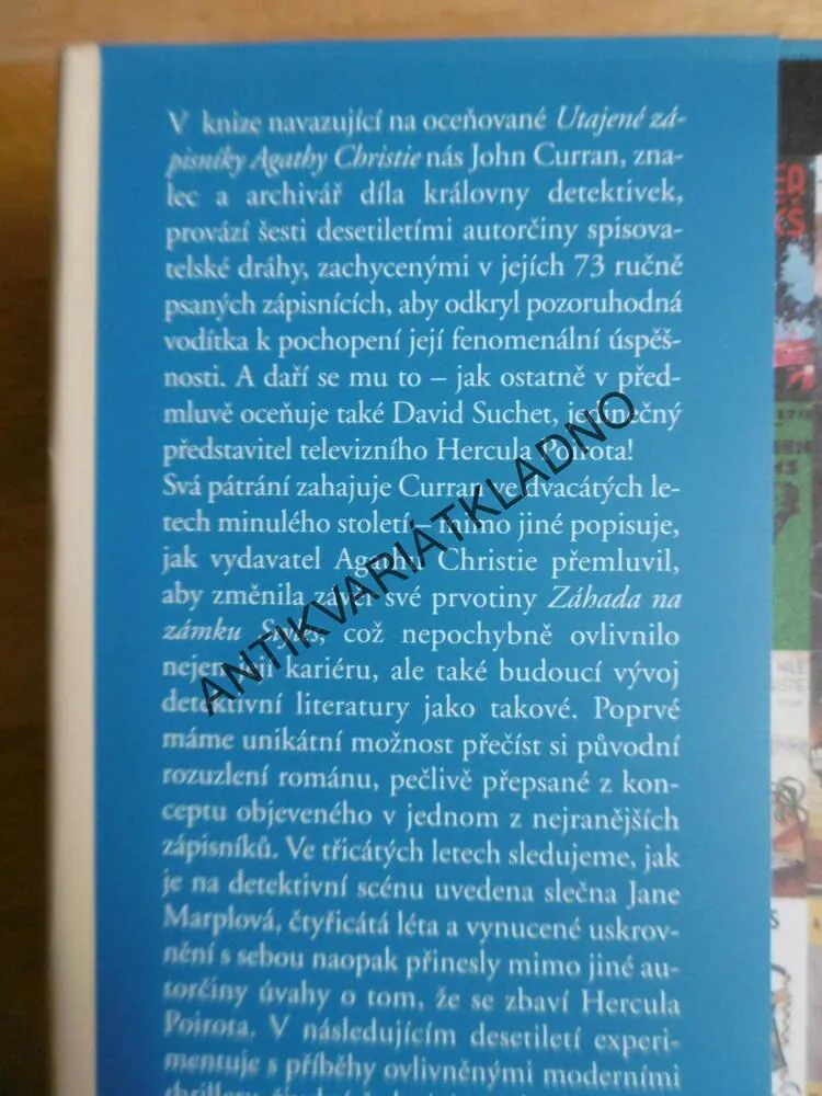 PROMYŠLENÉ VRAŽDY AGATHY CHRISTIE, JOHN CURRAN, SLEČNA MARPLOVÁ, **an