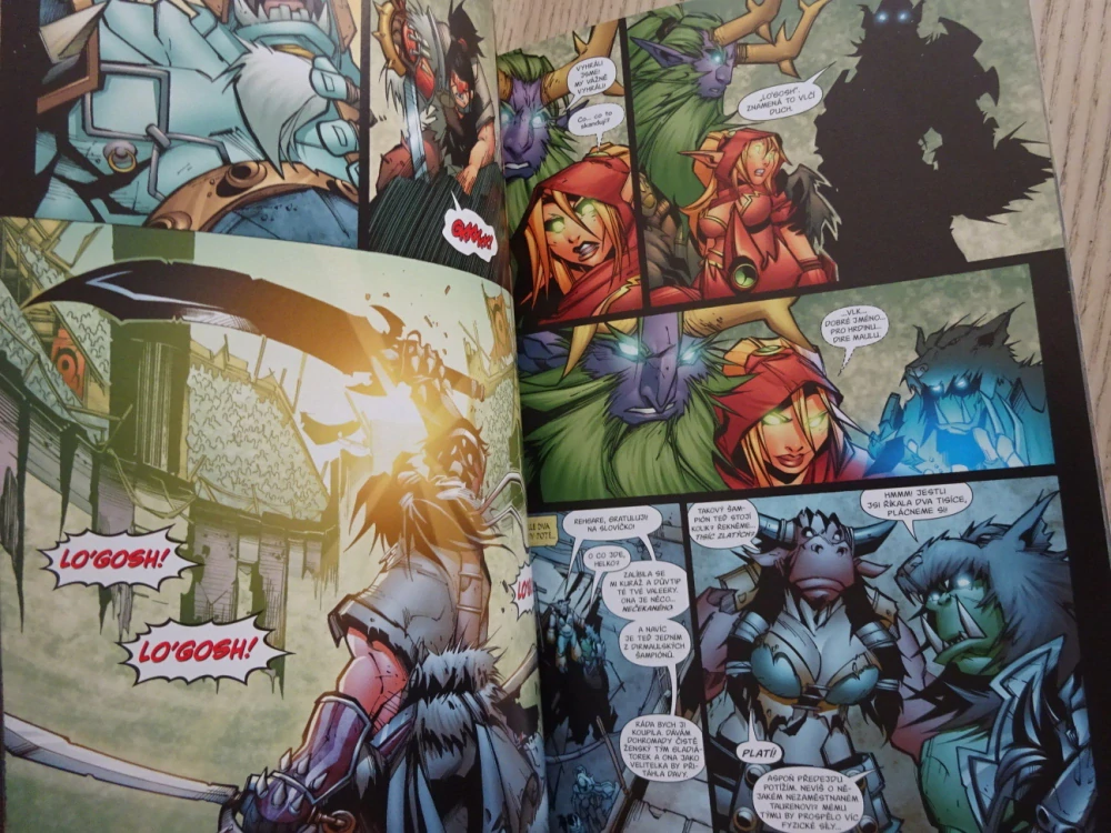 WORLD OF WARCRAFT, KNIHA PRVNÍ, KOMIKS CREW, **an