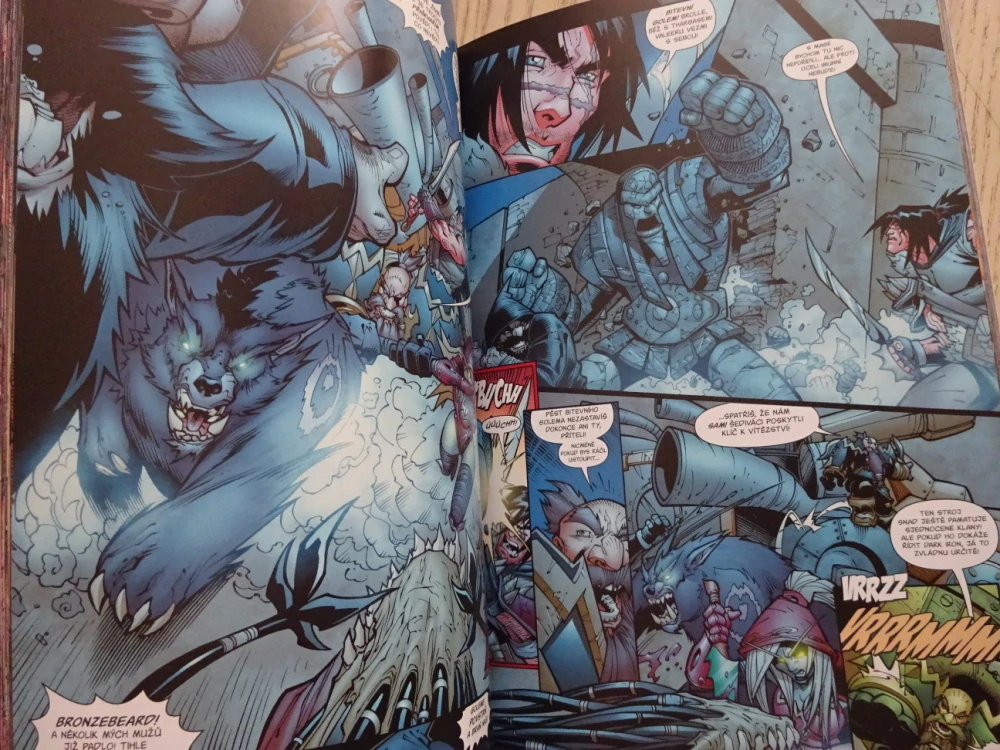 WORLD OF WARCRAFT, KNIHA DRUHÁ, KOMIKS CREW, **an