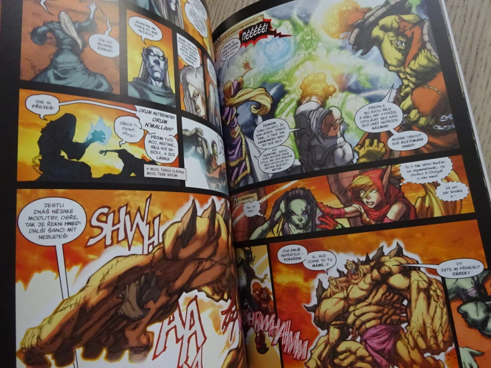 WORLD OF WARCRAFT, KNIHA ČTVRTÁ, KOMIKS CREW, **an