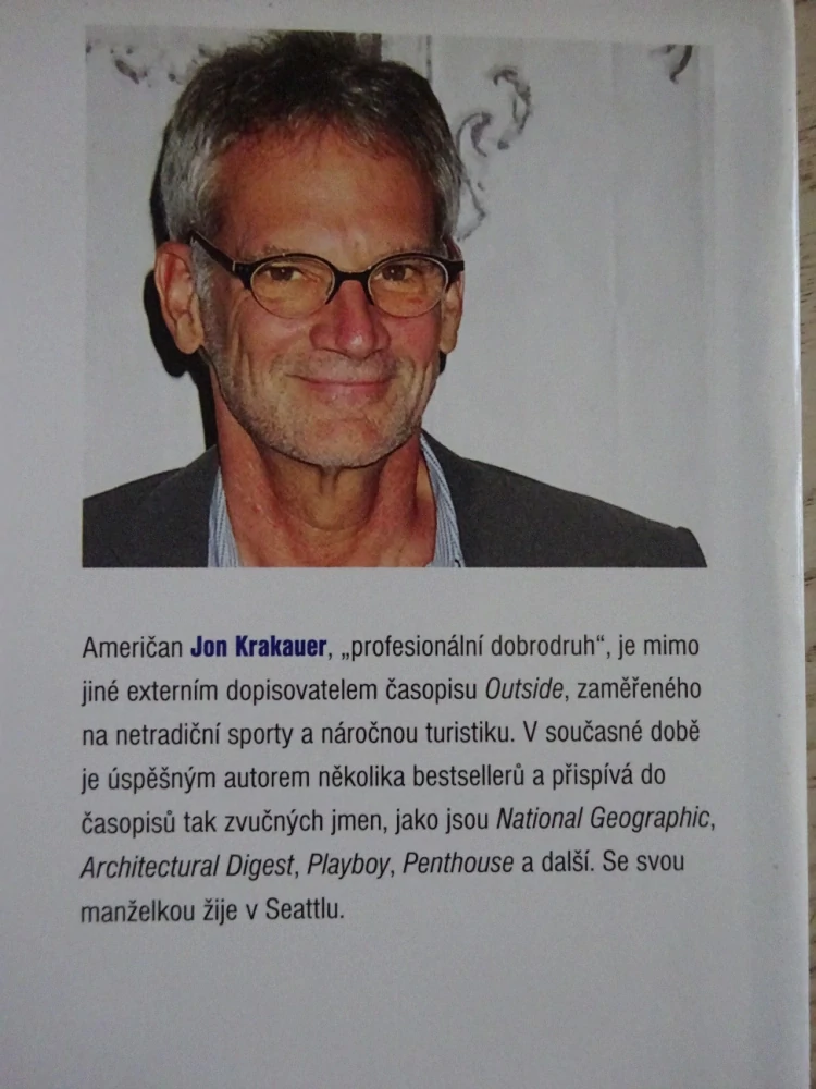PEKLO BLÍZKO NEBE, JON KRAKAUER, HOROLEZECTVÍ 
