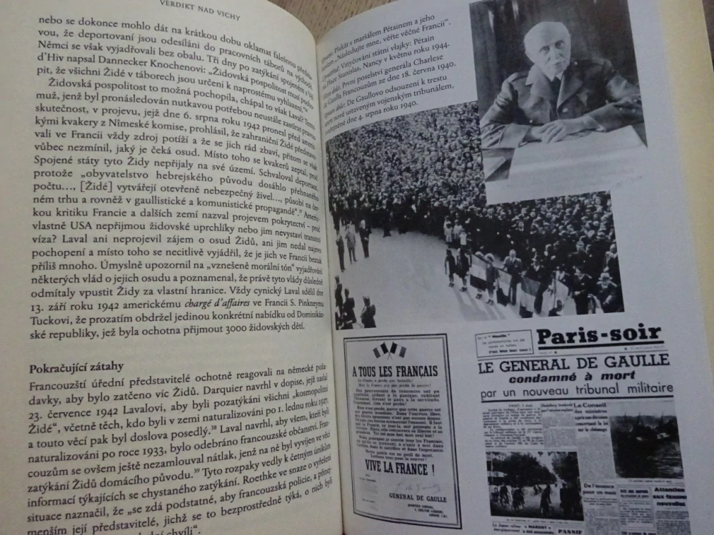 VERDIKT NAD VICHY, MICHAEL CURTIS, **an