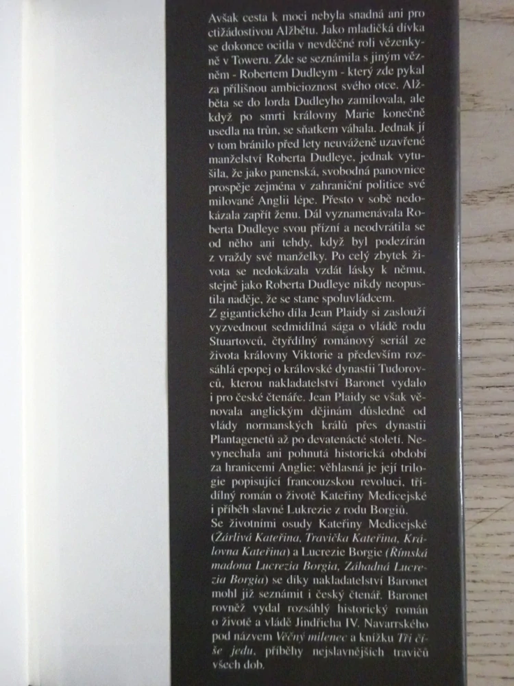 KRÁLOVNIN MILENEC, JEAN PLAIDY, **an