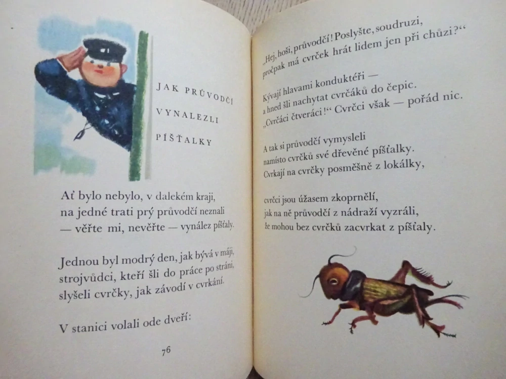 PTÁM SE, PTÁM SE, PAMPELIŠKO, KRIEBEL, JIŘÍ TRNKA, 1959, **an