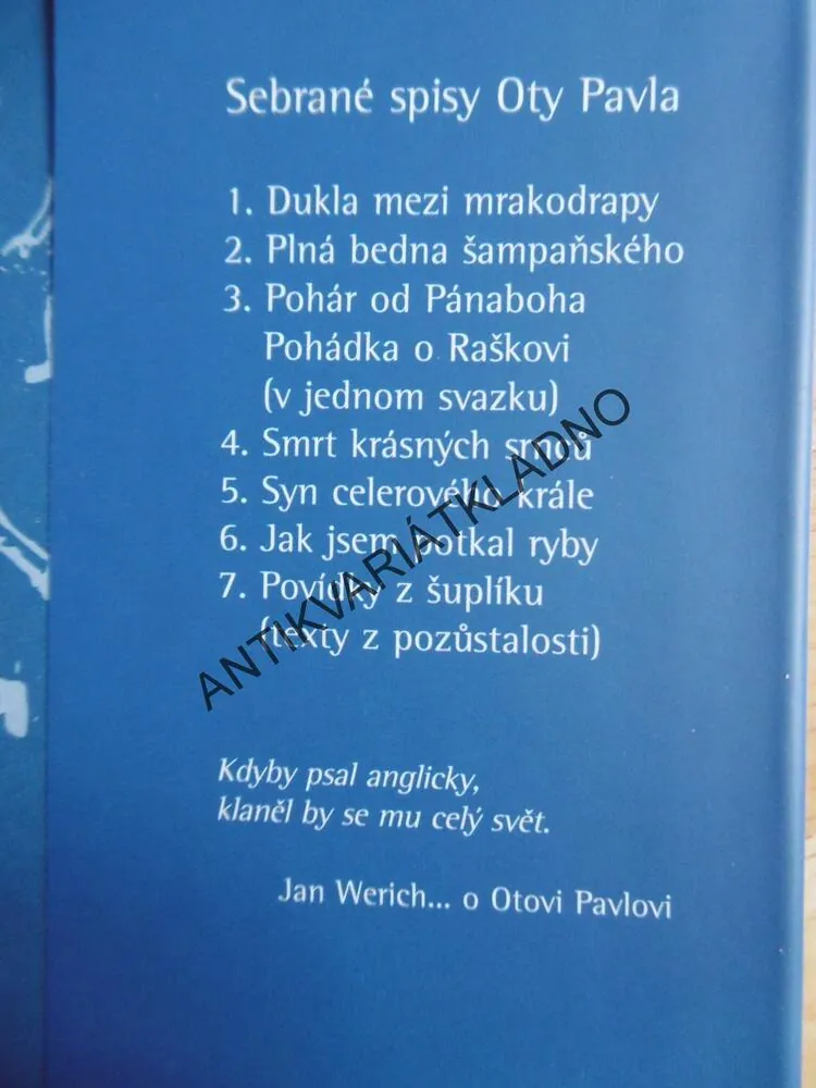 DUKLA MEZI MRAKODRAPY, OTA PAVEL