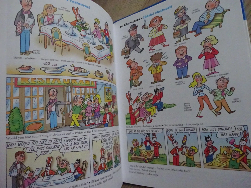 ANGLICKY SE ČTYŘLÍSTKEM, ČTYŘLÍSTEK, JAROSLAV NĚMEČEK, **an