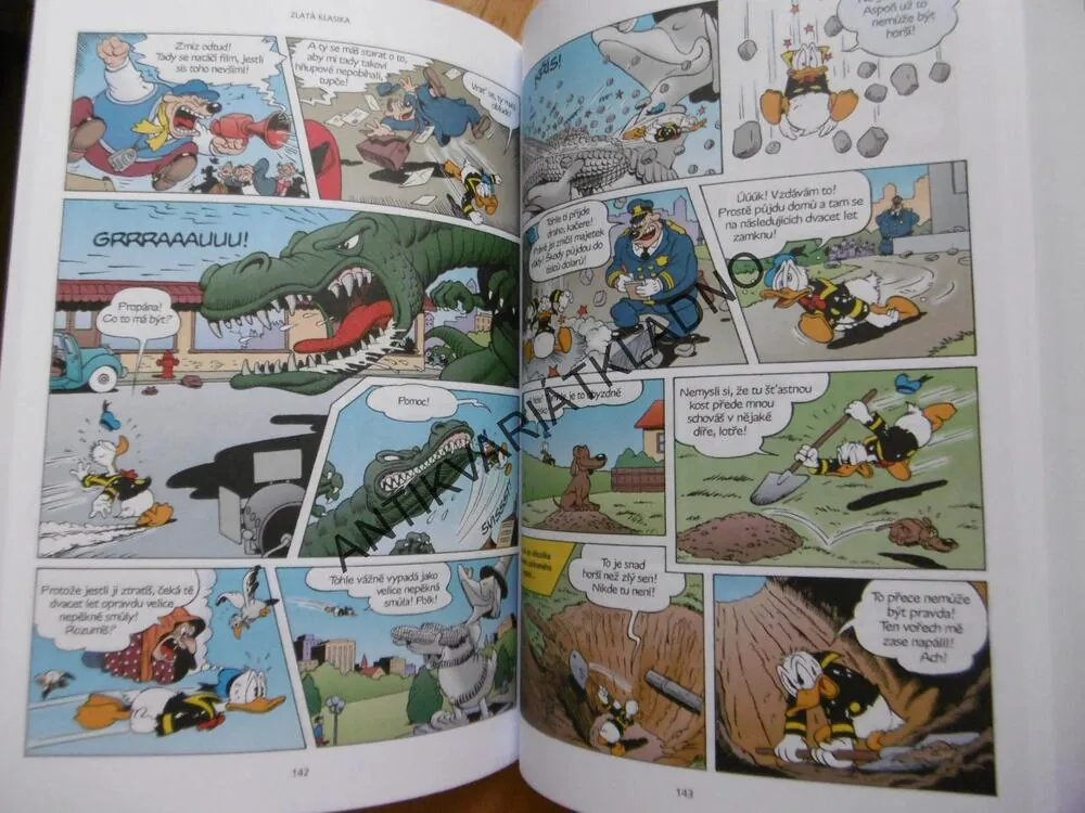 ZLATÁ KLASIKA, VICTOR ARRIAGADA RIOS, DISNEY, KOMIKS DONALD KAČER