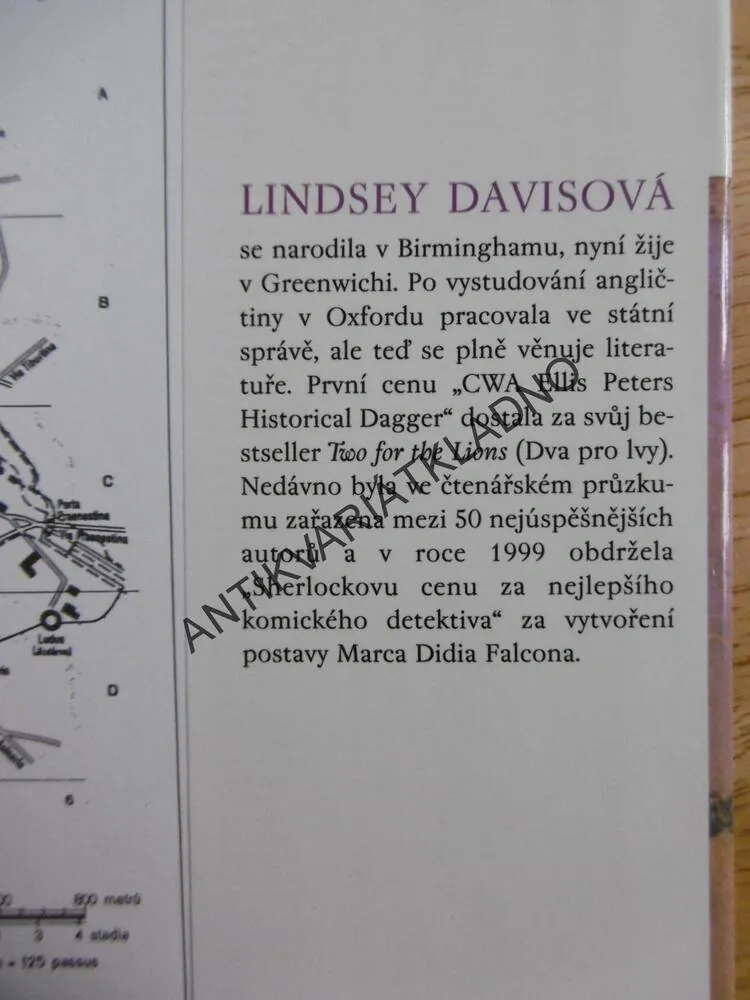 BRONZOVÉ STÍNY, LINDSEY DAVISOVÁ, **an