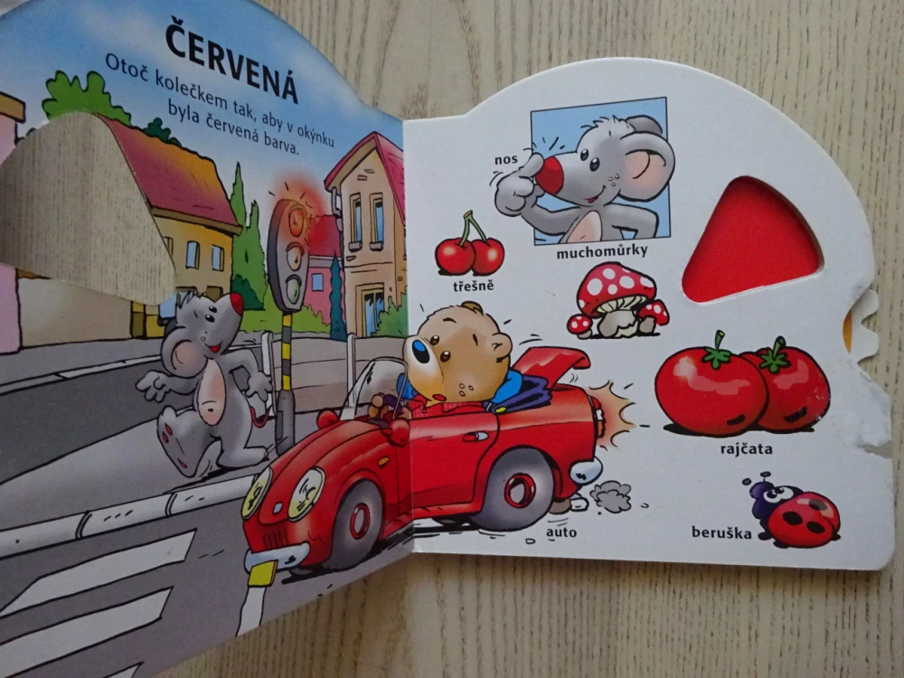 ŤAPÍK SE UČÍ ZNÁT BARVY, JAN IVENS, **an