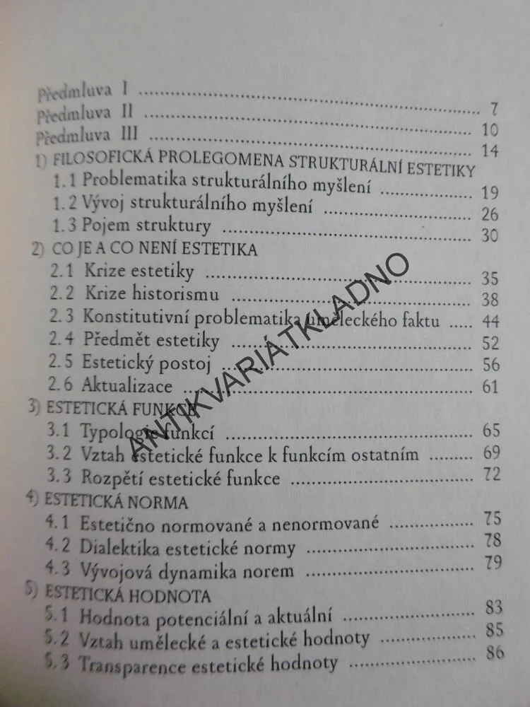 STRUKTURÁLNÍ ESTETIKA, KVĚTOSLAV CHVATÍK