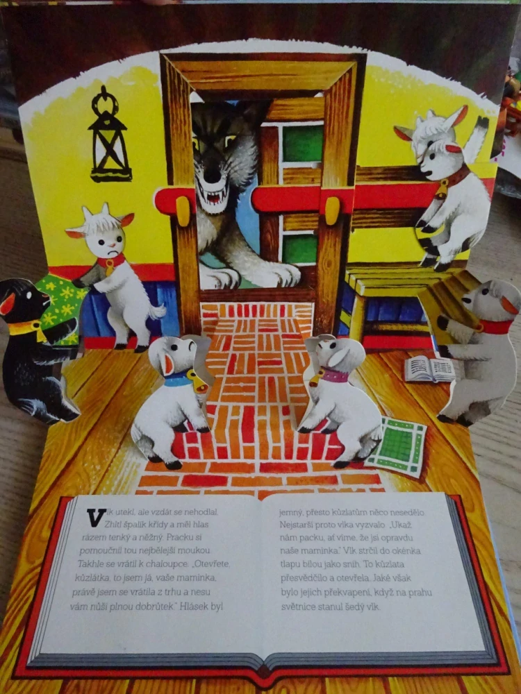 O NEPOSLUŠNÝCH KŮZLÁTKÁCH, VOJTĚCH KUBAŠTA, 2018, PROSTOROVÉ LEPORELO, **an