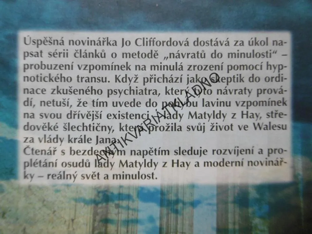 ŽILA JSEM JIŽ PŘED STALETÍMI, BARBARA ERSKINOVÁ