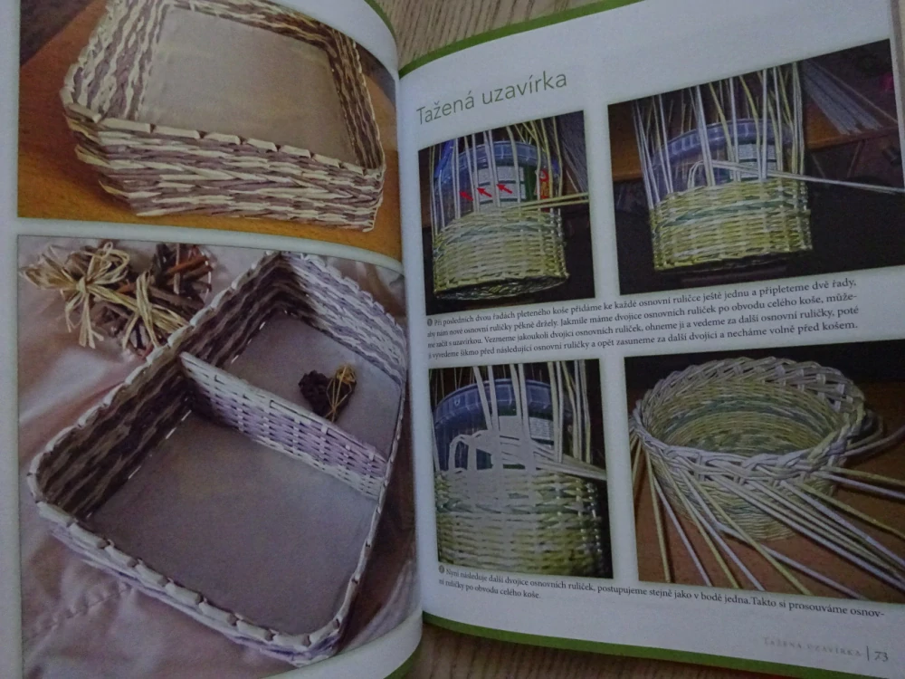 KOŠÍKAŘENÍ Z PAPÍRU, HANA ČÁPOVÁ, **an