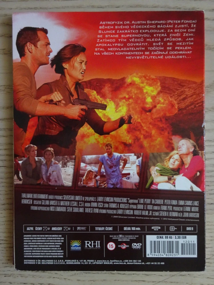 SUPERNOVA, DEN, KDY VZPLANUL SVĚT, DVD FILM