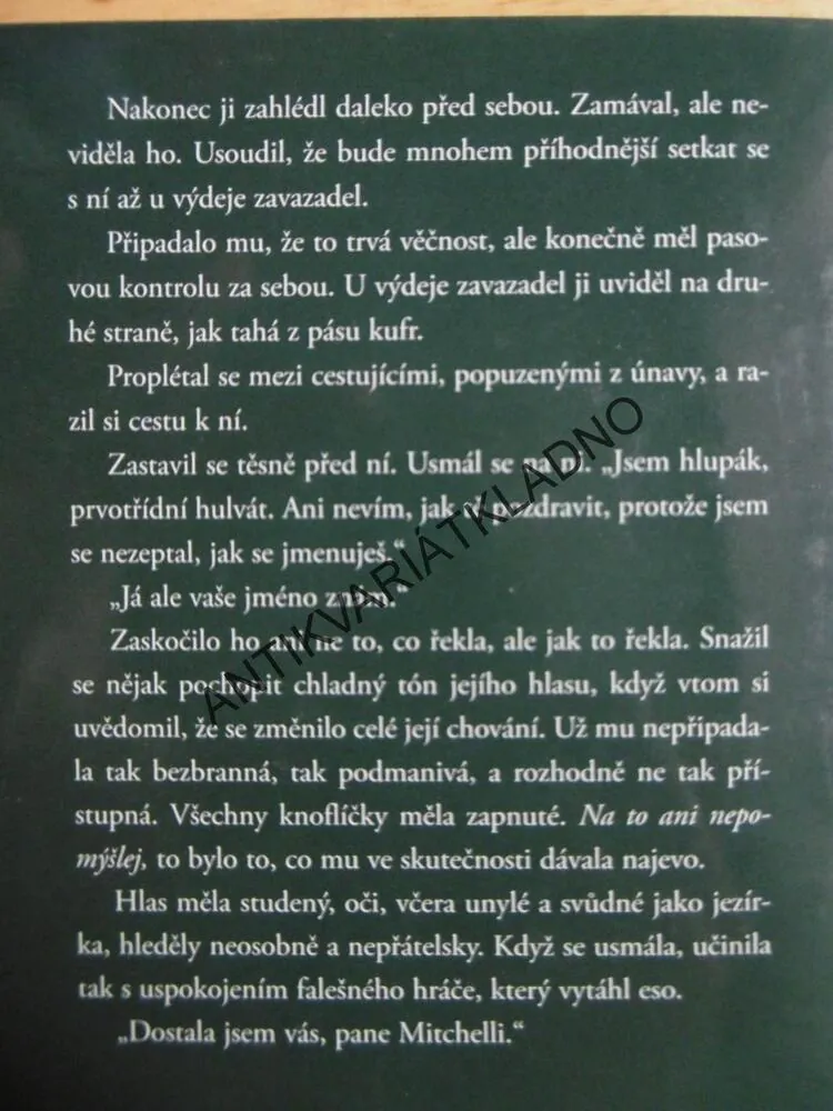 OSTRÝ STŘIH, SANDRA BROWN, **an