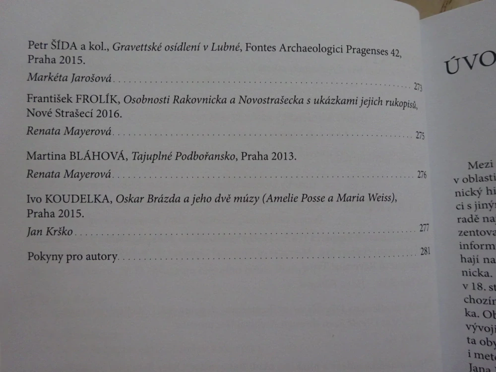 RAKOVNICKÝ HISTORICKÝ SBORNÍK, XII-XIII/2015-2016, **an