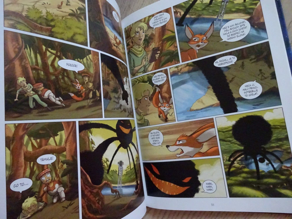 MALÝ PRINC A NEFRITOVÁ PLANETA, ANTOINE DE SAINT-EXUPERY, KOMIKS, **an