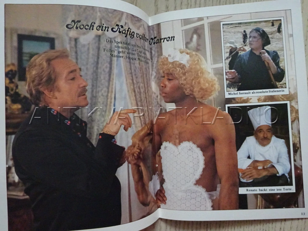 MOJI PŘÁTELÉ, UGO TOGNAZZI, MARK BODIN, BIO PROGRAM NĚMECKY