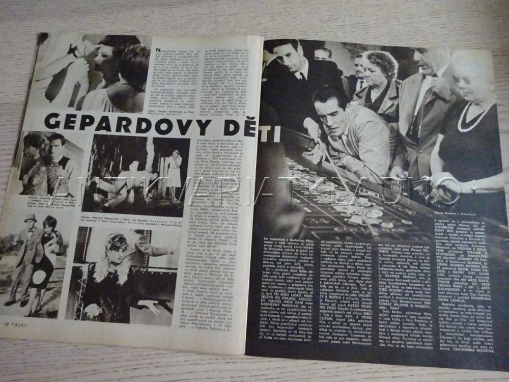 KINO, ROČ. XX, Č. 8, ČASOPIS, JAMES DEAN
