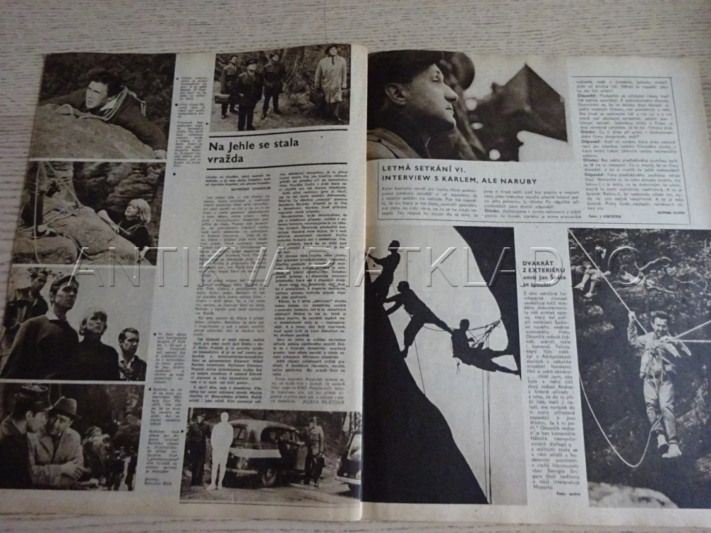 KINO, ROČ. XX, Č. 23, ČASOPIS, CLAUDIA CARDINAL