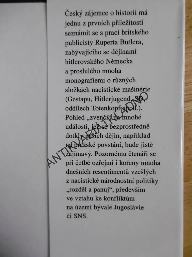 ČERNÍ ANDĚLÉ, HISTORIE ZBRANÍ SS, VÁLKA, **an