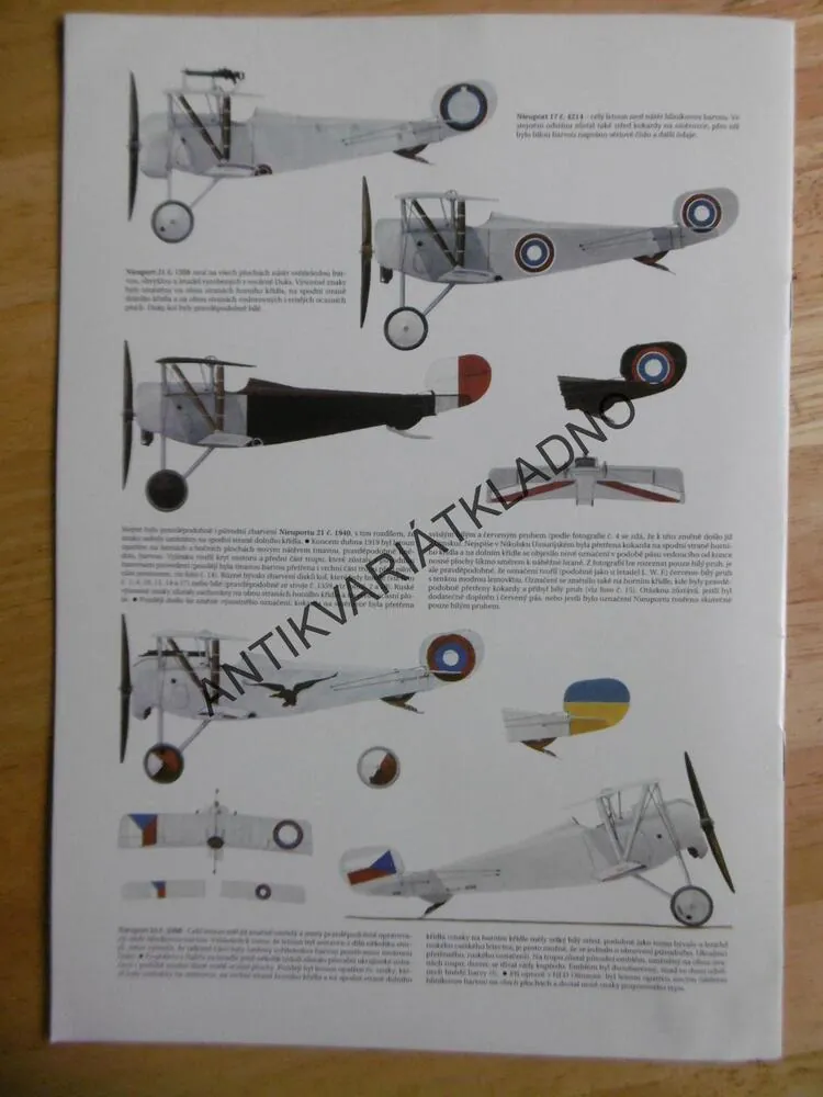 ČESKOSLOVENSKÉ NIEUPORTY,