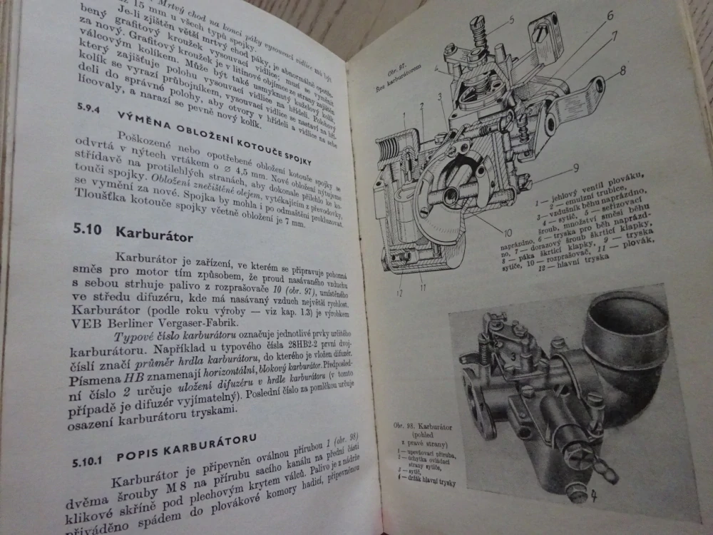 ÚDRŽBA A OPRAVY AUTOMOBILŮ TRABANT 600 A TRABANT 601, VLASTISLAV ŠLEHOFER, **an