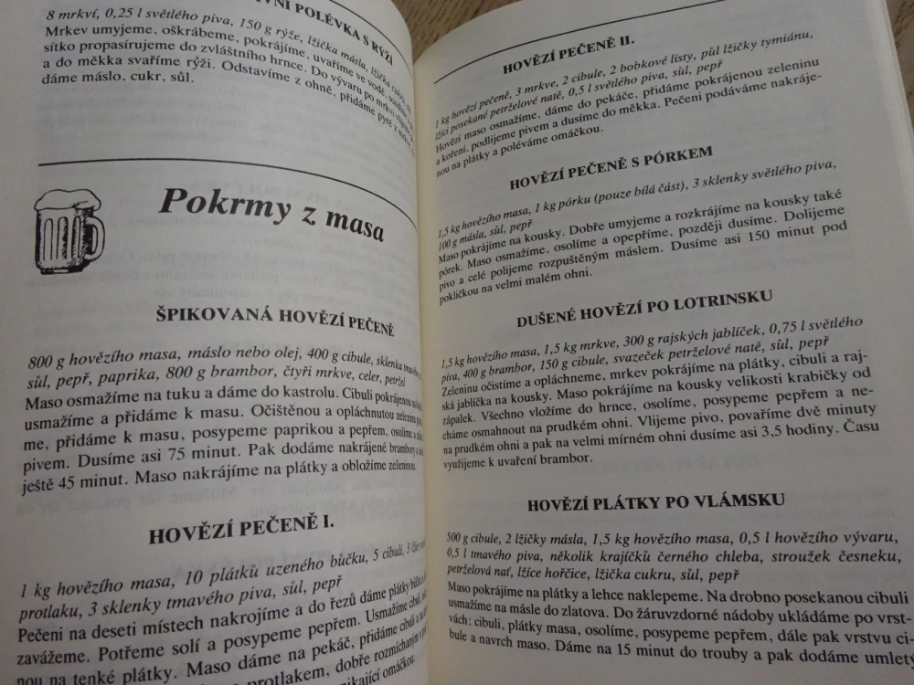 KDE SE PIVO VAŘÍ, HISTORIE PIVA, SLAVNÉ PIVNICE, PIVO V KUCHYNI, **an