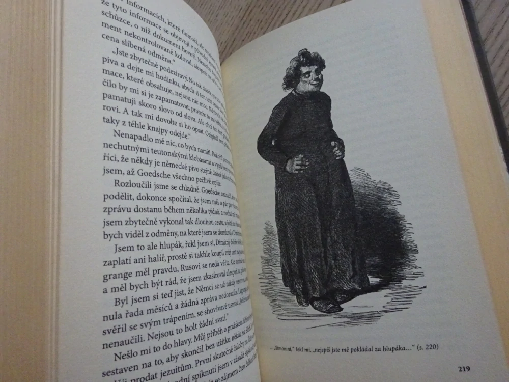 PRAŽSKÝ HŘBITOV, UMBERTO ECO, **an
