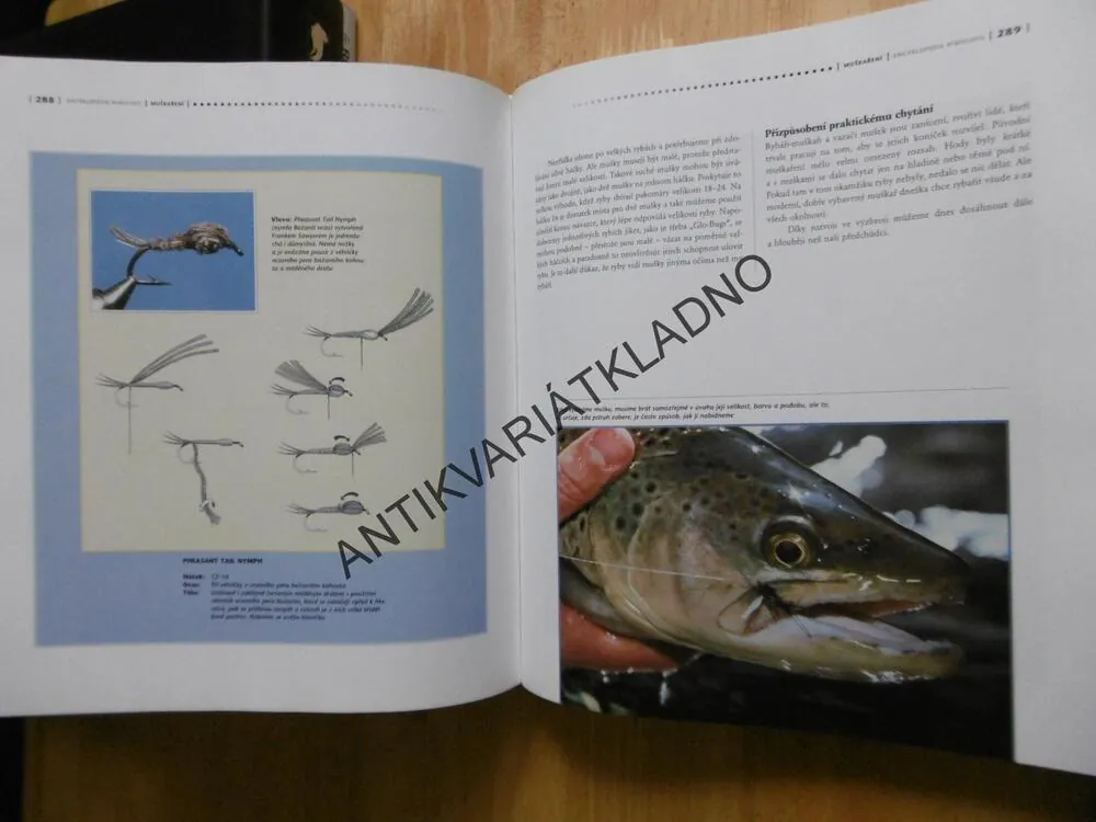 VELKÁ ENCYKLOPEDIE RYBOLOVU, HISTORIE, SPORT,NÁSTRAHY, MUŠKAŘENÍ