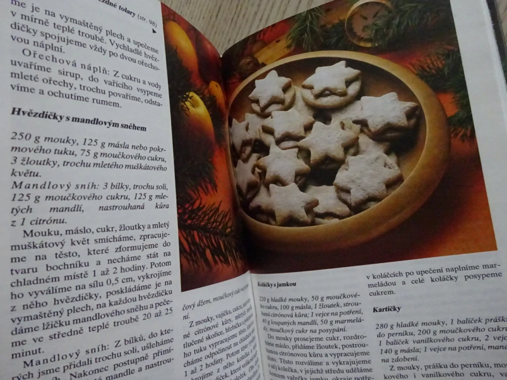 VÁNOČNÍ KUCHAŘKA, JOZEF ŠTÍGEL, **an