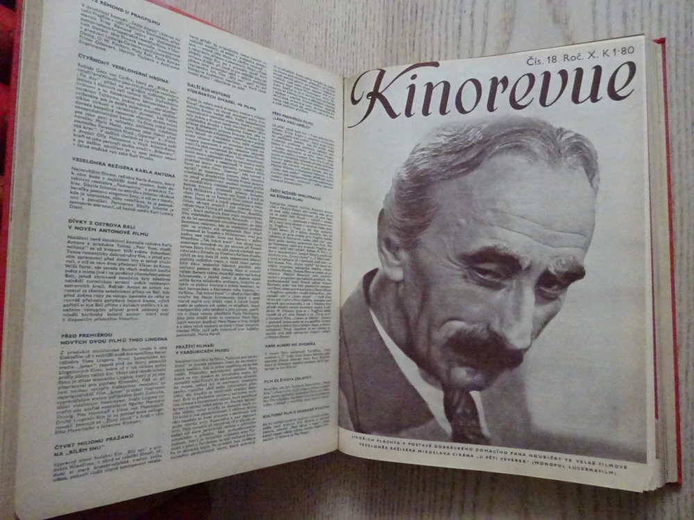 KINOREVUE roč. č. X, SVÁZANÝ ROČNÍK ČASOPISU 