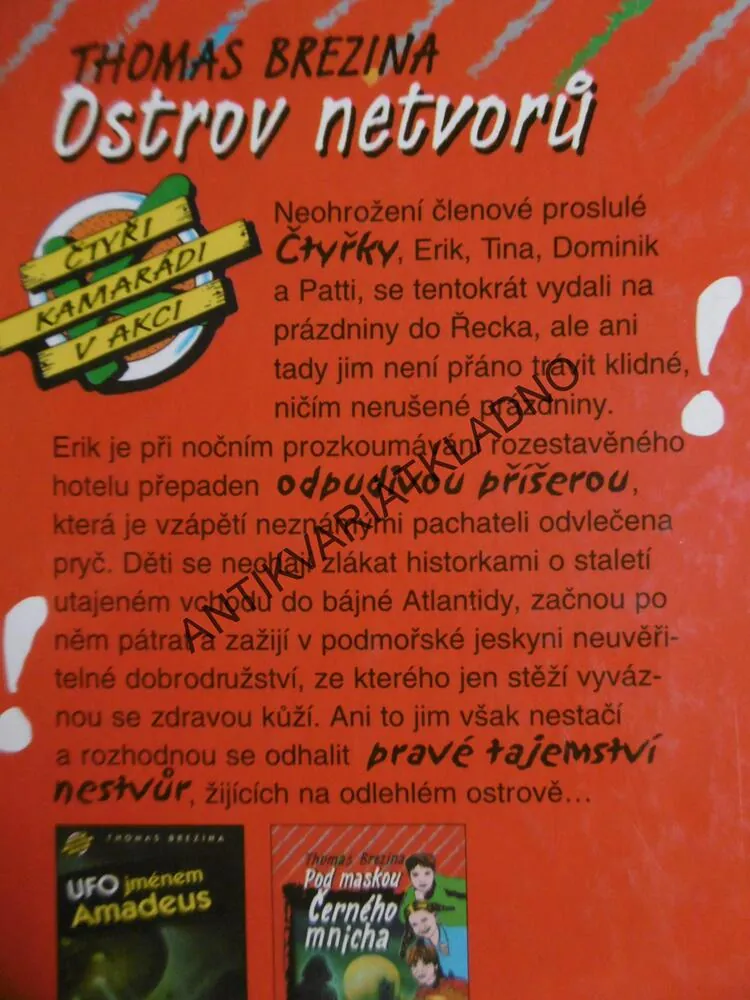 OSTROV NETVORŮ, THOMAS BREZINA, **an