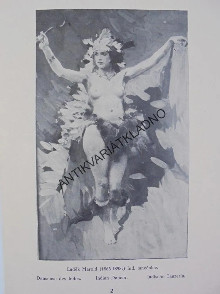 VÝBĚR OBRAZŮ GALERIE 1., KLADNO, 1925,AKT,EROTIKA