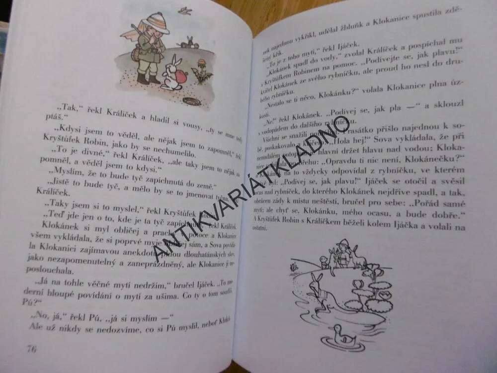 MEDVÍDEK PÚ, A.A.MILNE, ZÁPAL