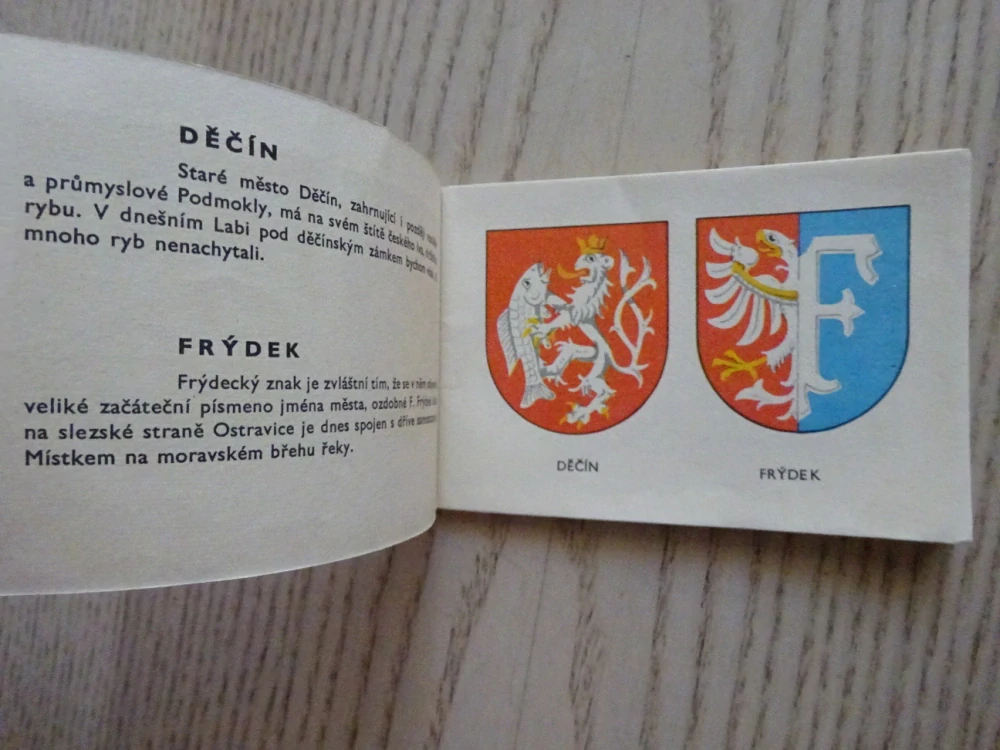 ZNAKY NAŠICH MĚST, EDICE KUKÁTKO