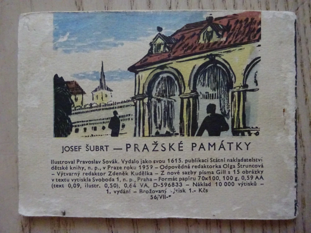 PRAŽSKÉ PAMÁTKY, EDICE KUKÁTKO
