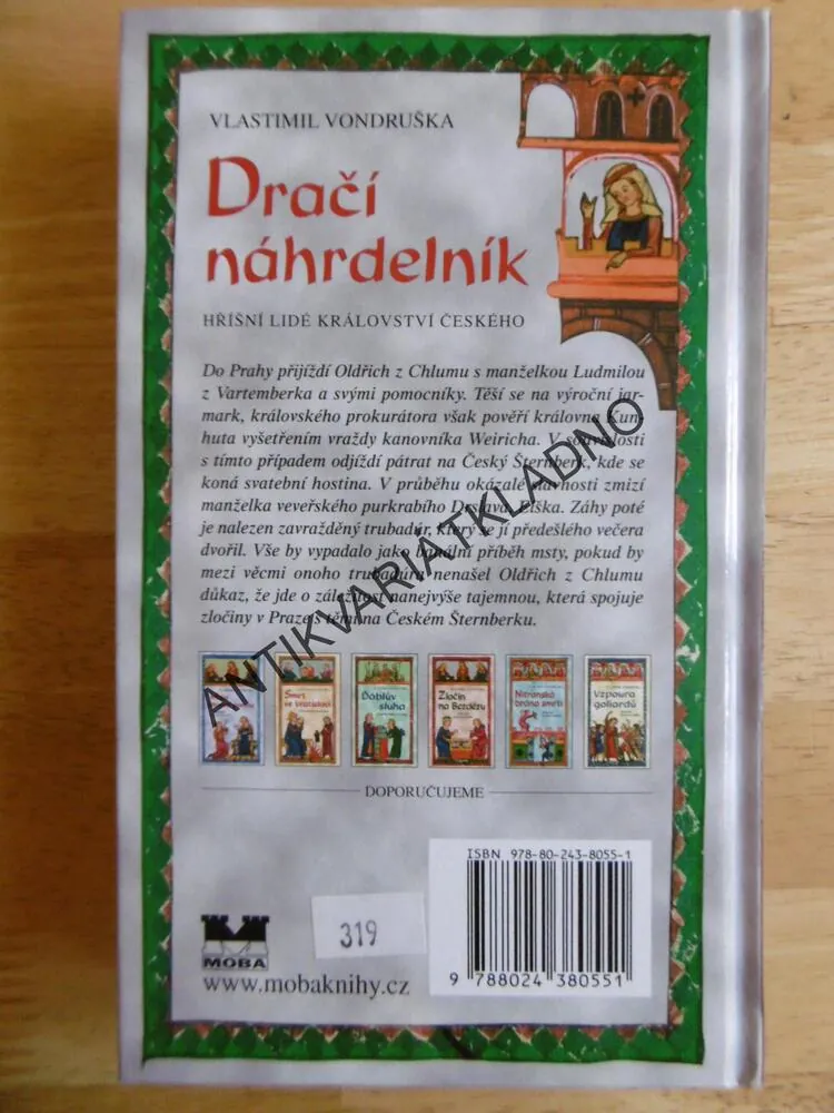 DRAČÍ NÁHRDELNÍK, VLASTIMIL VONDRUŠKA, **an