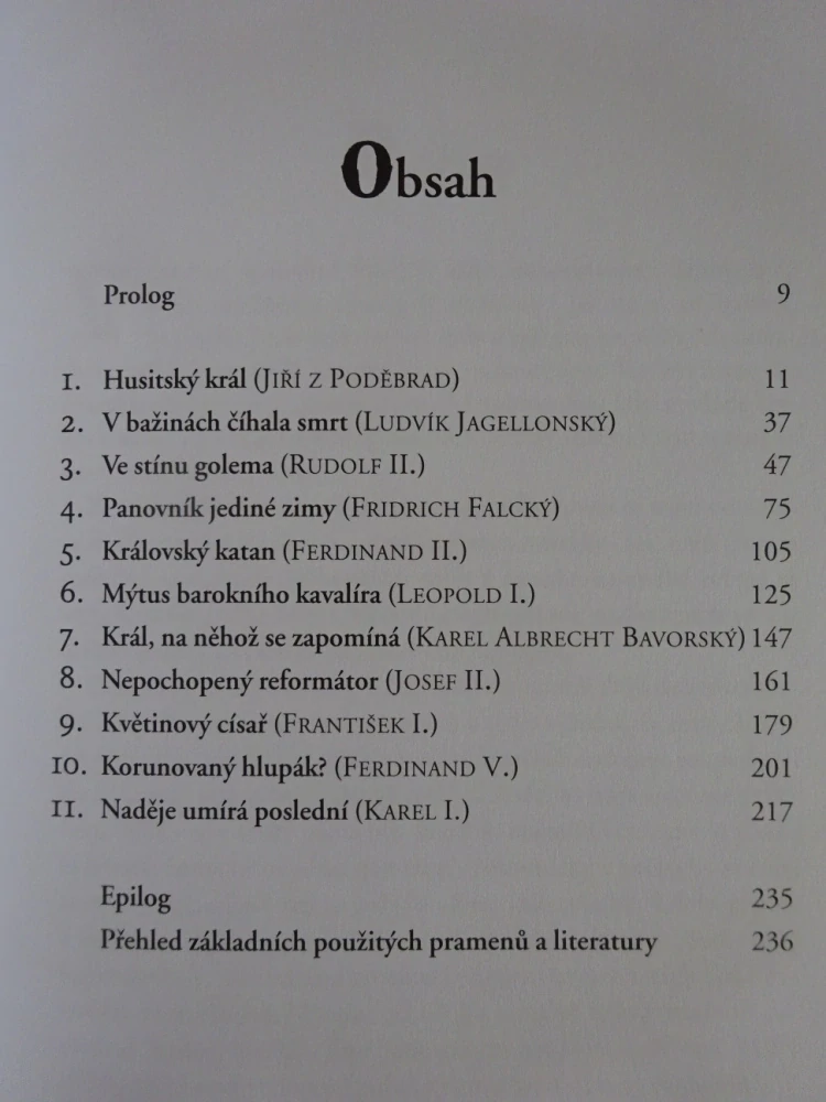 PANOVNÍCI ČESKÝCH ZEMÍ VE FAKTECH, MÝTECH A OTAZNÍCÍCH, VLADIMÍR LIŠKA, **an