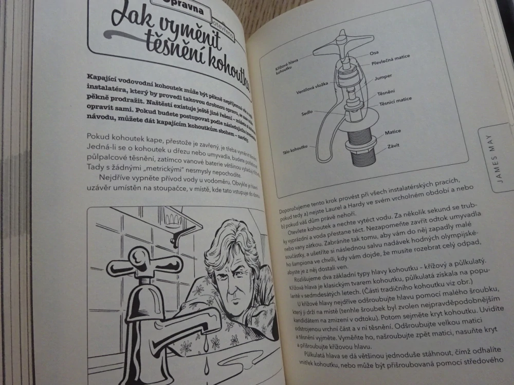 CHLAPORATOŘ, KNIHA UŽITEČNÝCH VĚCÍ, JAMES MAY, **an
