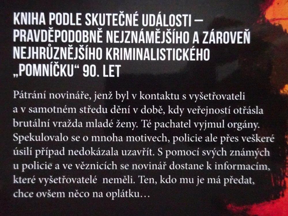 VRAŽDA V PRŮHONICKÉM PARKU, MARTIN X., **an