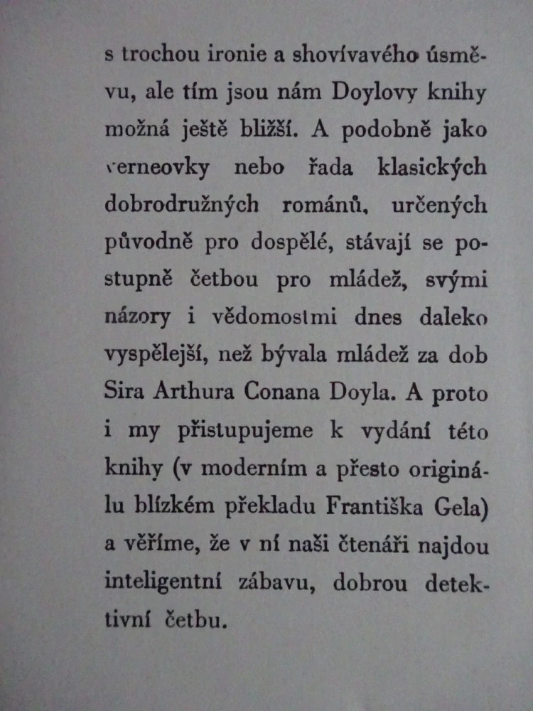 PES BASKERVILLSKÝ, SIR ARTHUR CONAN DOYLE, **an
