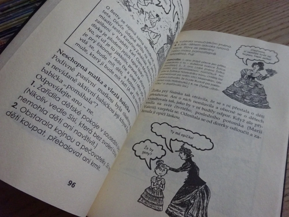 DĚSNÉ ČESKÉ DĚJINY, ODPORNÉ DĚTSTVÍ A PŘÍŠERNÍ RODIČE, VLADIMÍRA KREJČÍ, VÁCLAV ROHÁČ, **an