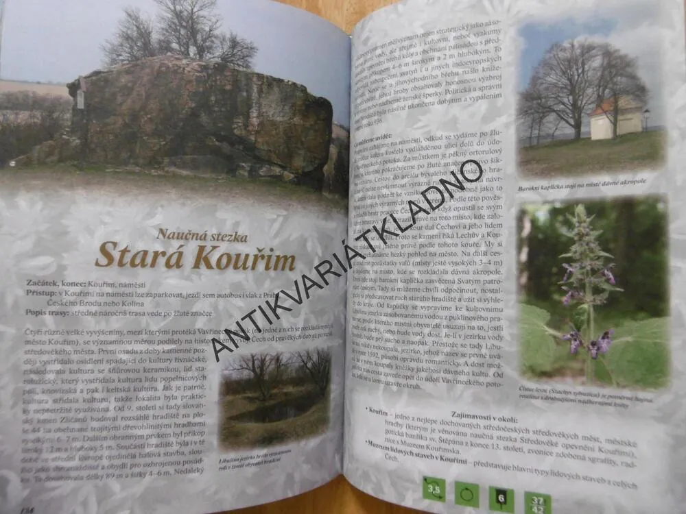 NAUČNÉ STEZKY, PRŮVODCE NAUČNÝMI STEZKAMI ČESKÉ REPUBLIKY,MOTYČKOVÁ, ŠÍR, **an