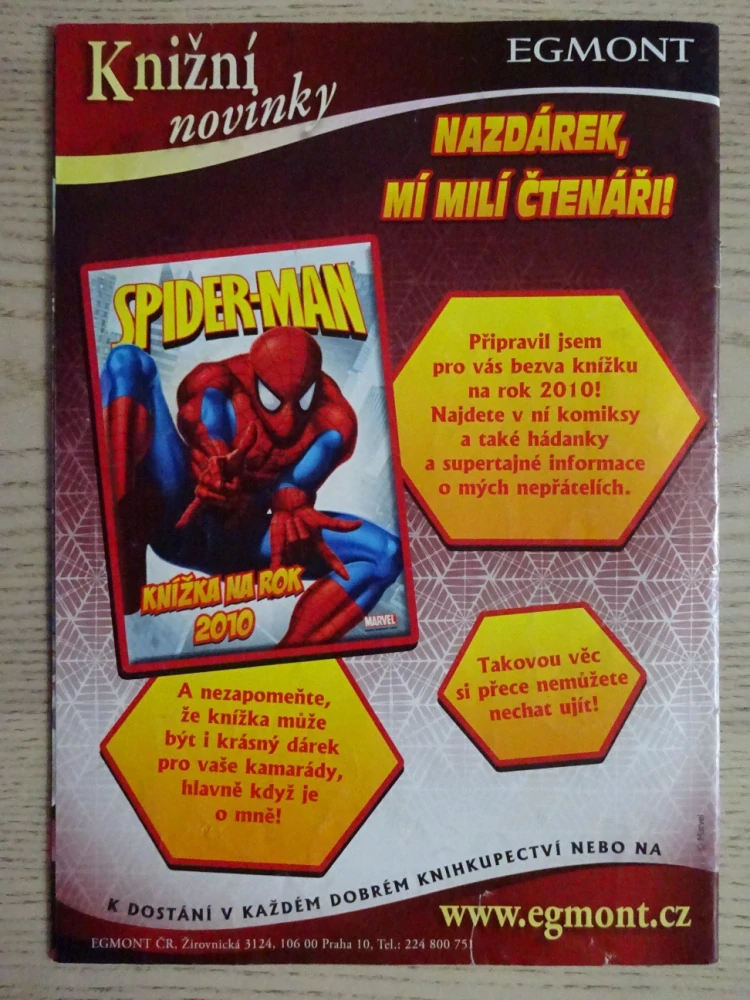 VELKOLEPÝ SPIDER-MAN, 3/2010, KOMIKS